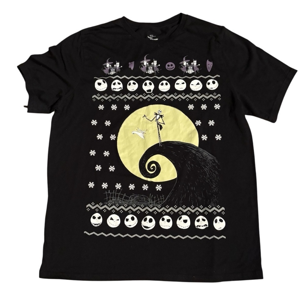 Disney's The Nightmare Before Christmas Jack Skellington T-shirt Size XL